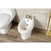 Kingston Brass ThreeHandle Bidet Faucet, Brushed Brass KB327PL